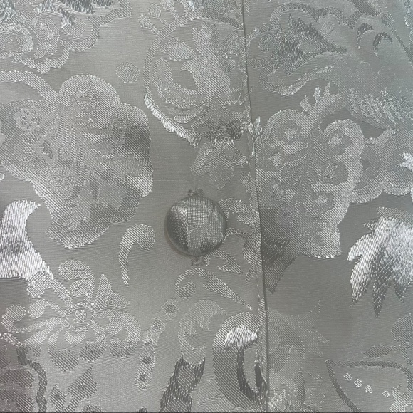 Victoria's Secret 80's Vintage Women's Ivory Floral Print Long Sleeve Sleepwear - Picture 6 of 10